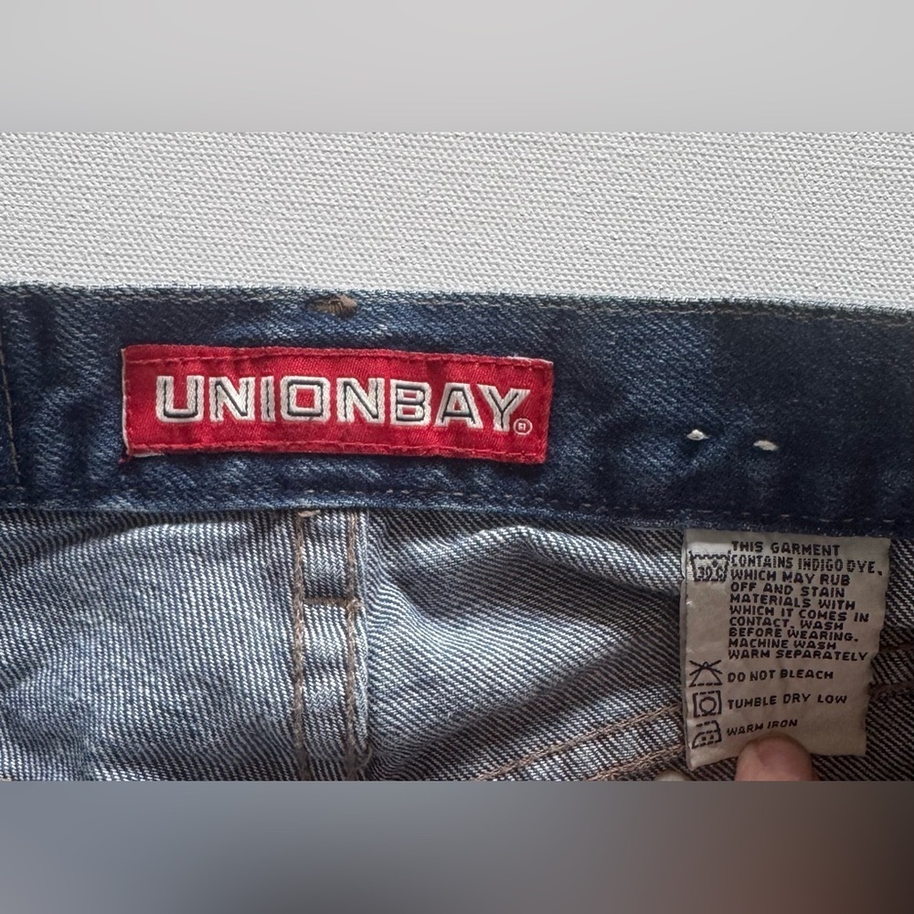 Unionbay Vintage Y2K Side Stripe Jeans Size 26 (4) - Picture 4 of 11